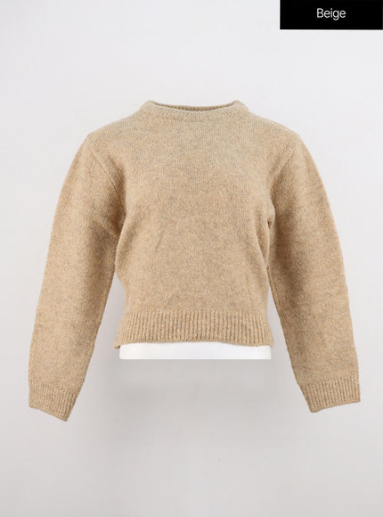 cozy-knit-sweater-oo312 / Beige