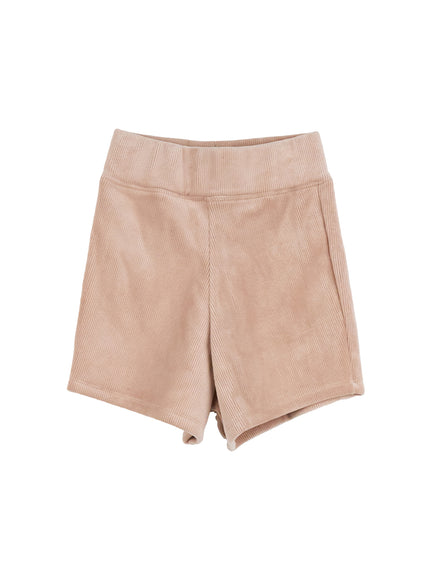 slimfit-solid-shorts-co431 / Beige