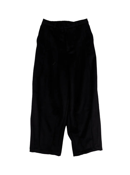 wide-leg-tailored-trousers-cn513 / Black