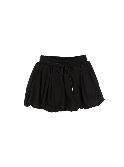 Adjustable Balloon Mini Skirt CU526 - Acubi style | LEWKIN