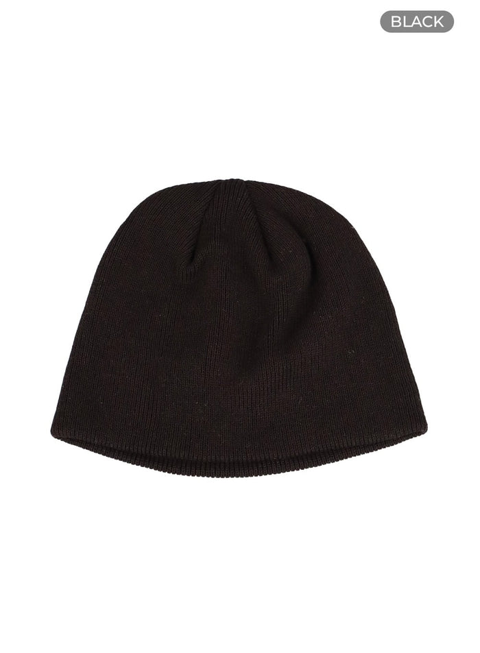 basic-beanie-ca430 / Black