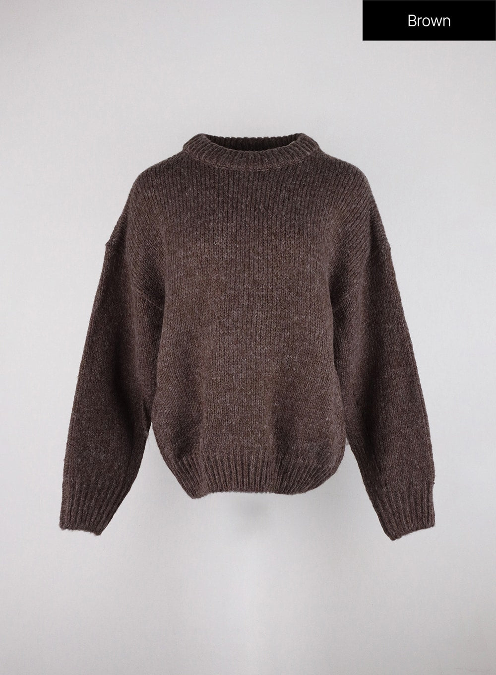 Cozy Round Neck Knit Sweater OD326