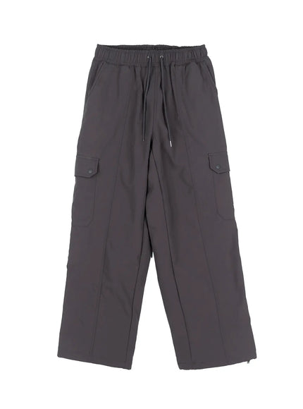 wide-leg-cargo-pants-cd530 / Dark gray