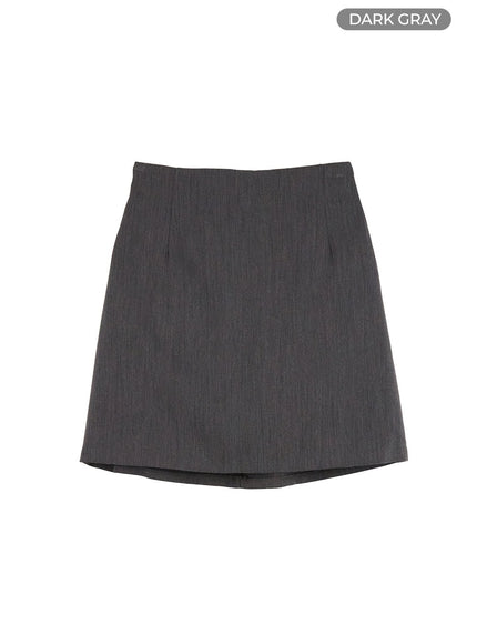 sleek-dreamfit-mini-skirt-os411 / Dark gray