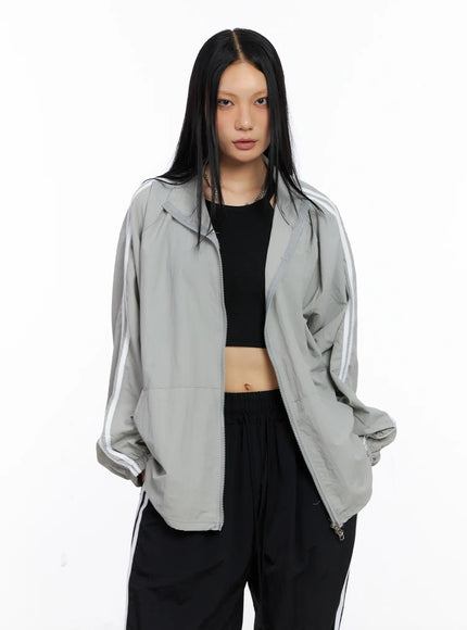 casual-tracksuit-matching-set-cs509 / Gray