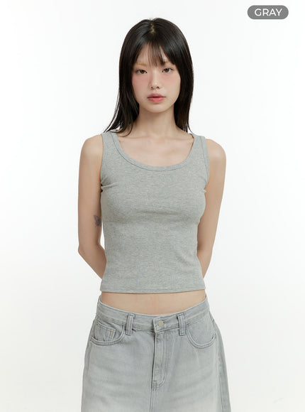 solid-tank-top-cg402 / Gray