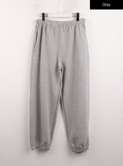 solid-sweatpants-cj412 / Gray