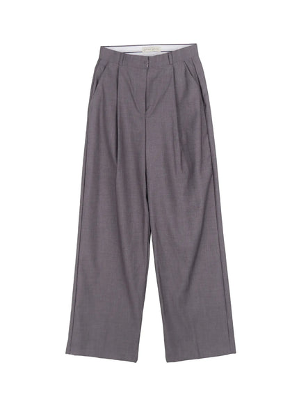 wide-leg-trousers-co523 / Gray