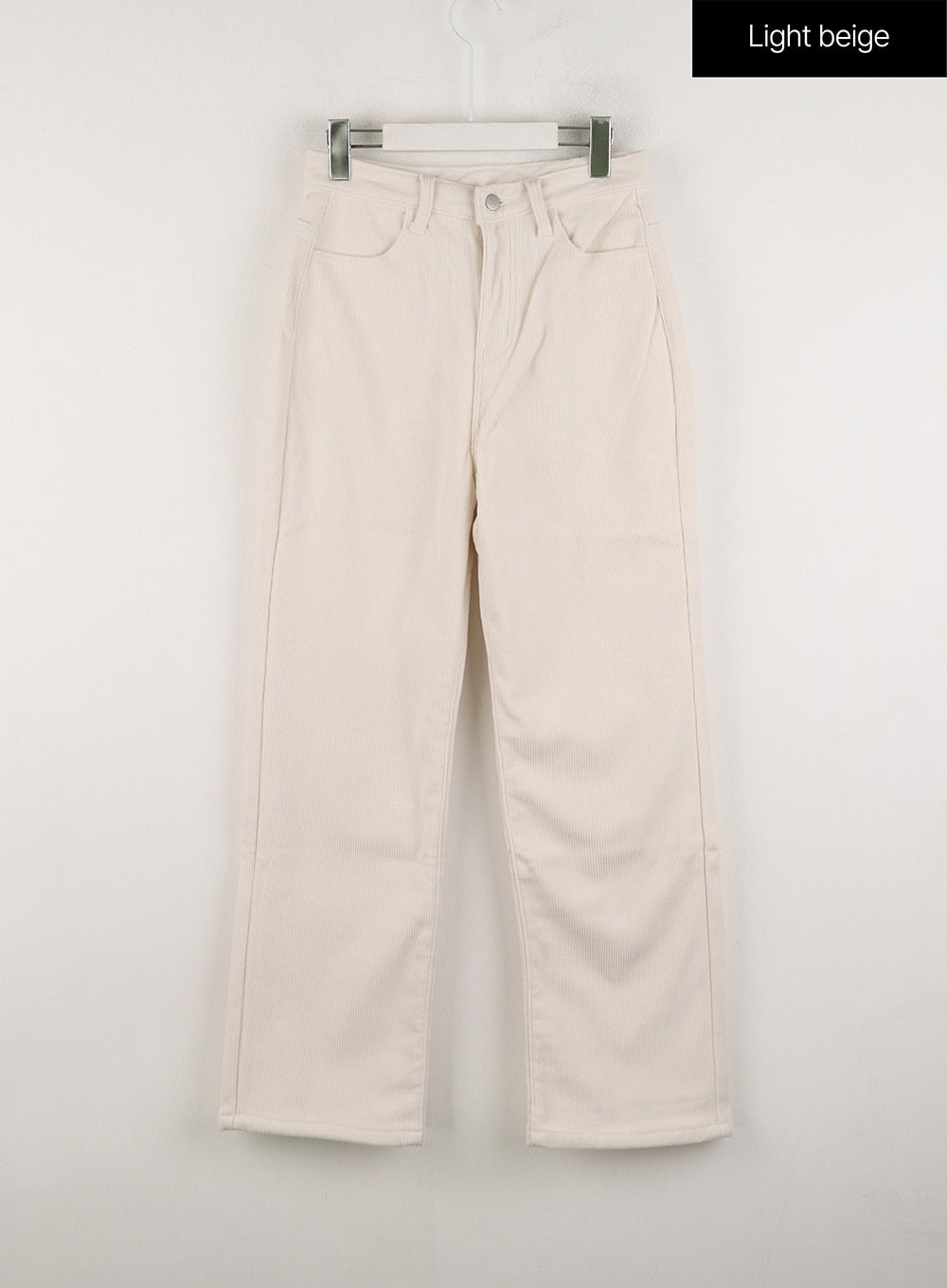 Light beige corduroy pants