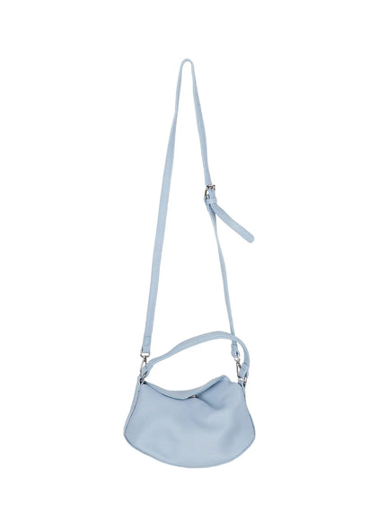 mini-half-moon-crossbody-bag-cd805 / Light blue