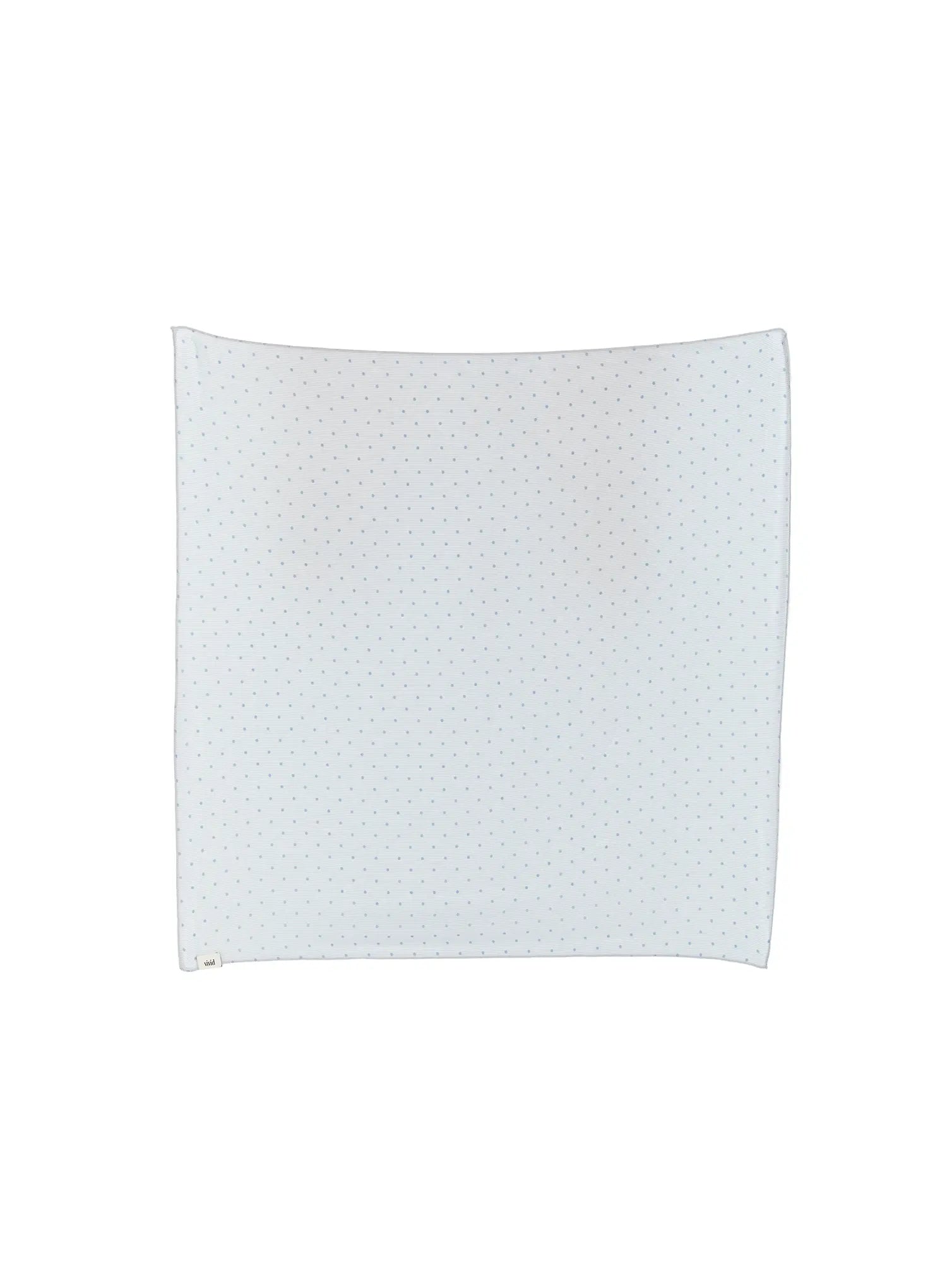 polka-dot-head-scarf-cu519 / Light blue