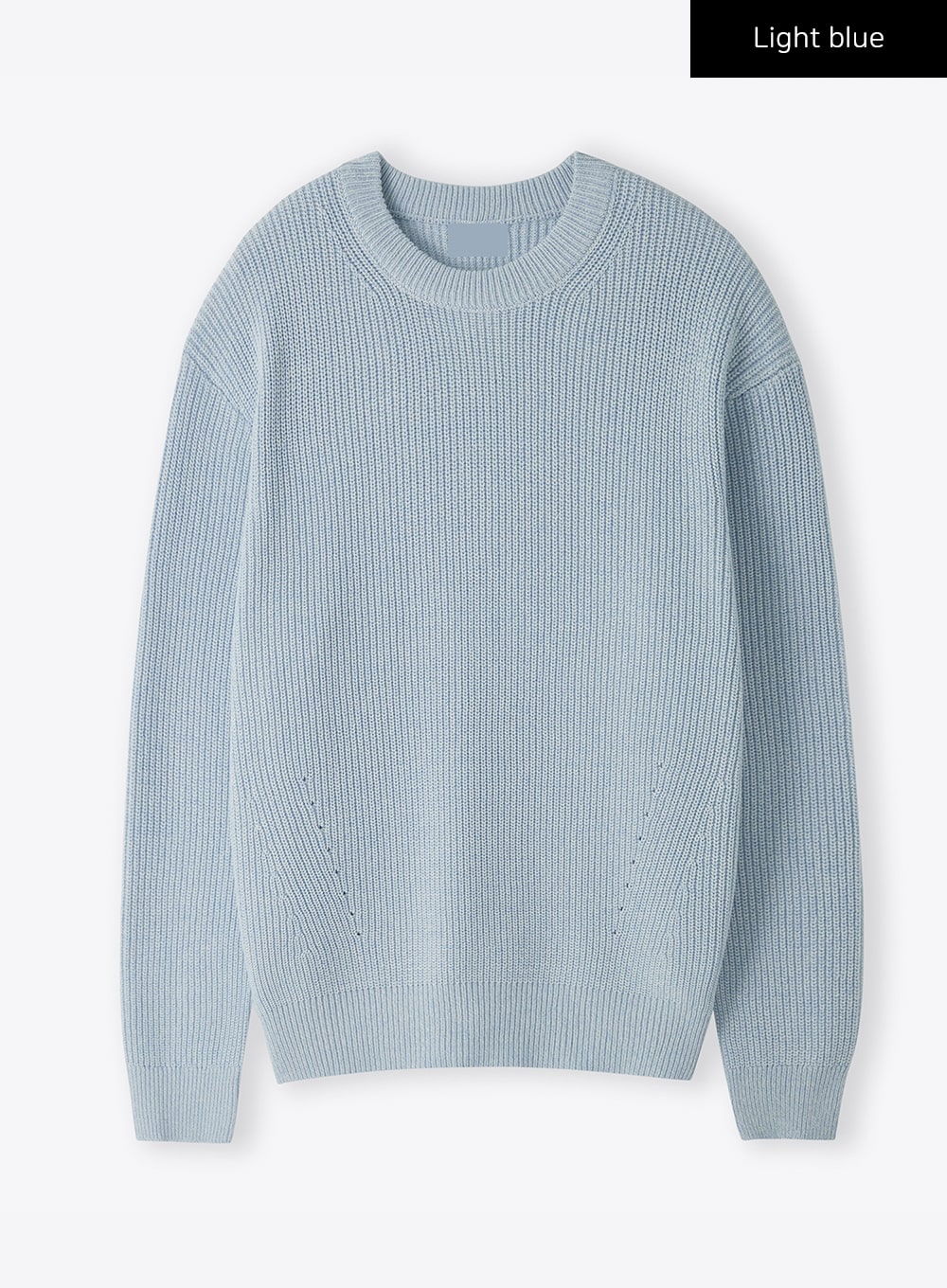 oversize-long-sleeve-sweater-co327 / Light blue