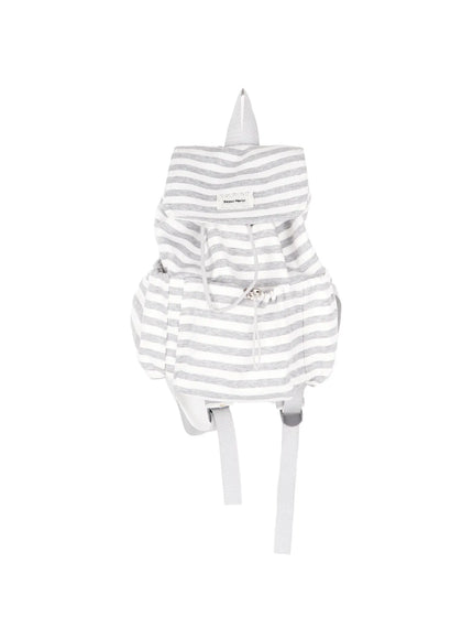 striped-drawstring-backpack-cd805 / Light gray