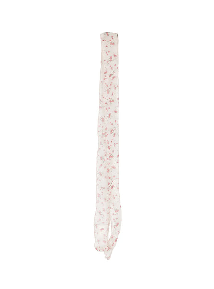 floral-sheer-muffler-cu510 / Light pink