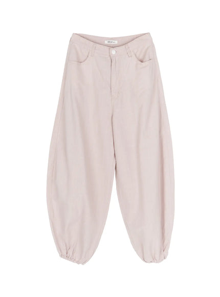 relaxed-fit-wide-leg-pants-cu515 / Light pink
