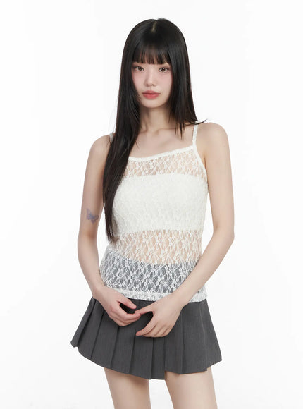 sheer-lace-tank-top-cm525 / White