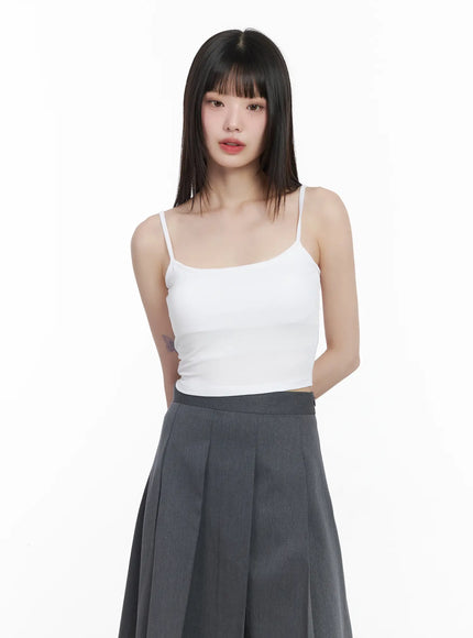 basic-cropped-tank-top-cm525 / White