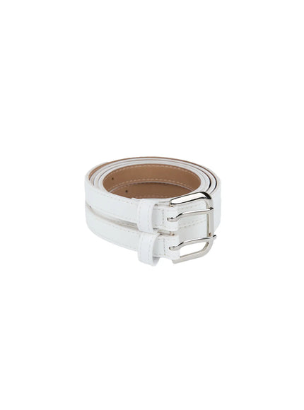 double-strap-faux-leather-belt-cg511 / White
