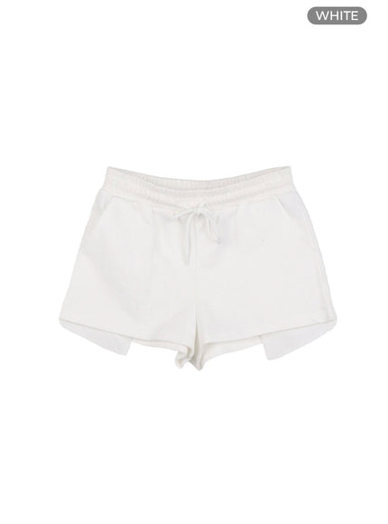 out-pocketed-shorts-cy423 / White