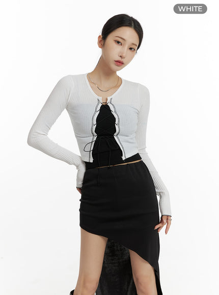 x-strap-slim-fit-crop-top-cm405 / White