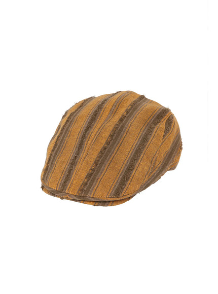 retro-style-stripe-cap-cy513 / Yellow