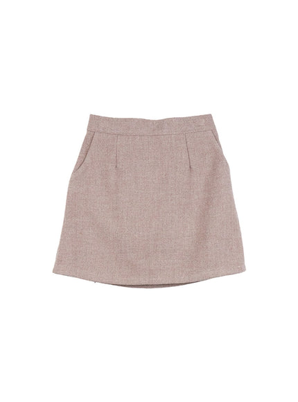 essential-a-line-mini-skirt-cj514 / Beige