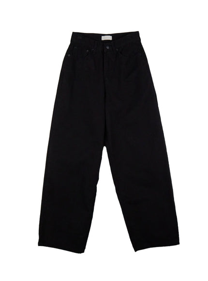 cozy-comfort-wide-leg-pants-cj502 / Black