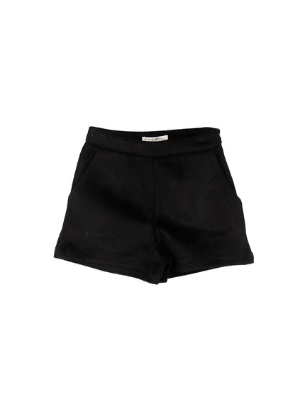 warm-wool-blend-shorts-cd512 / Black