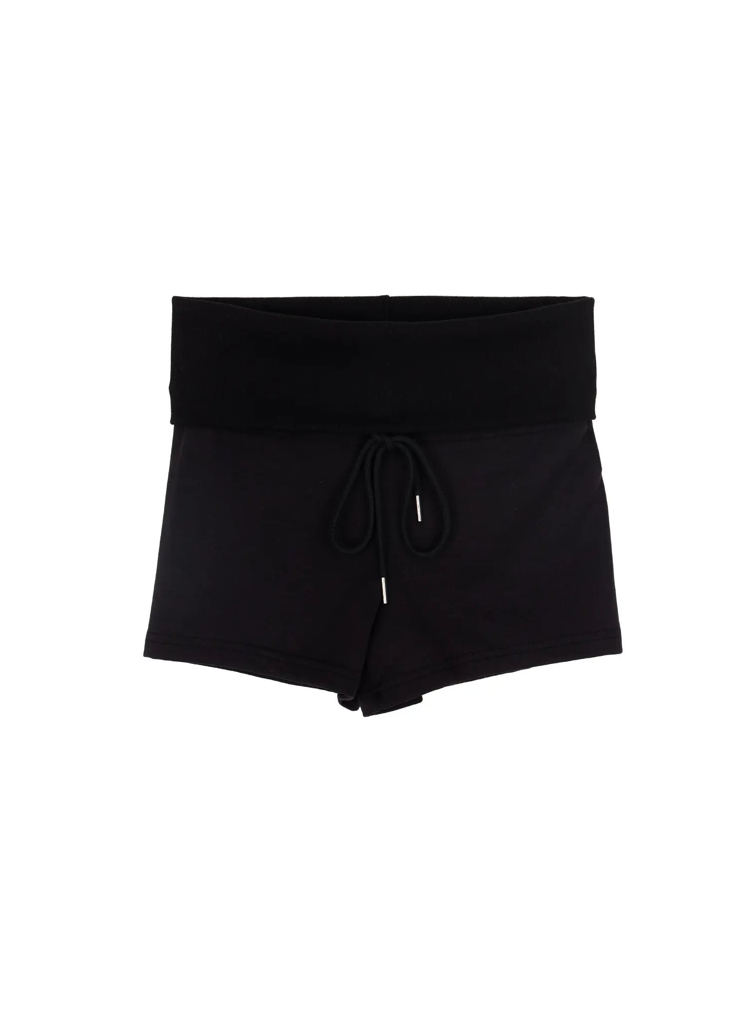 athletic-drawstring-shorts-cf526 / Black