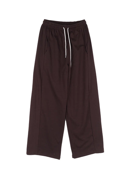 wide-leg-sweatpants-cl514 / Brown