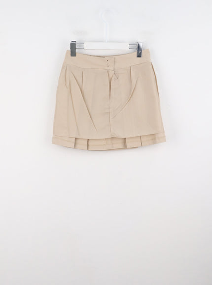 pleated-cotton-mini-skirt-cg325