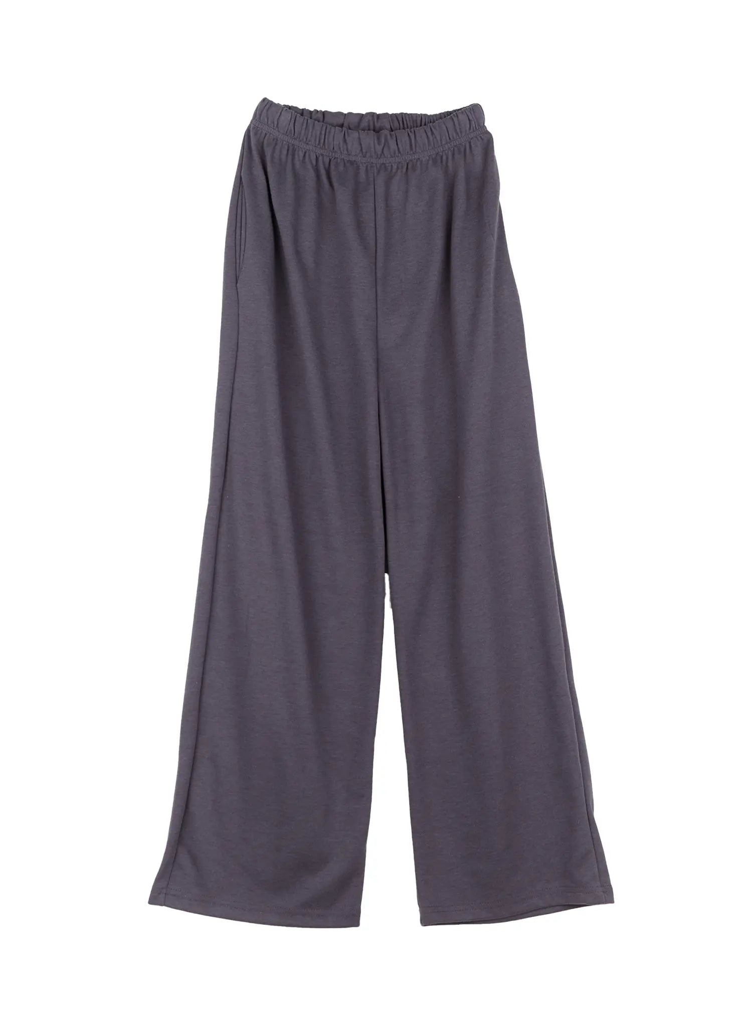 comfort-fit-wide-sweatpants-cg529 / Dark gray