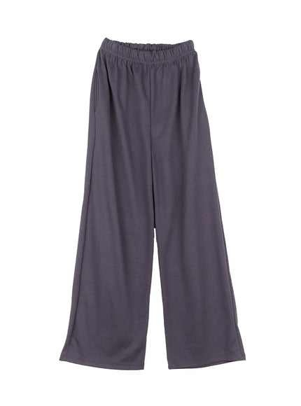 comfort-fit-wide-sweatpants-cg529 / Dark gray