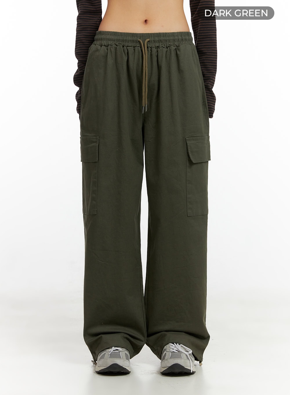 Wide Leg Cargo Pants CO414