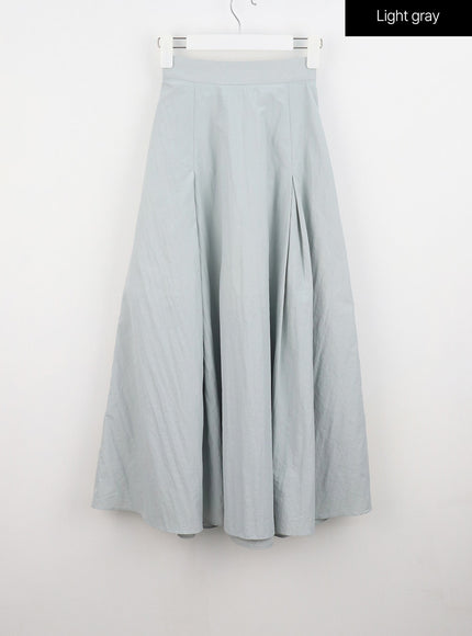 nylon-pleated-maxi-skirt-ou326