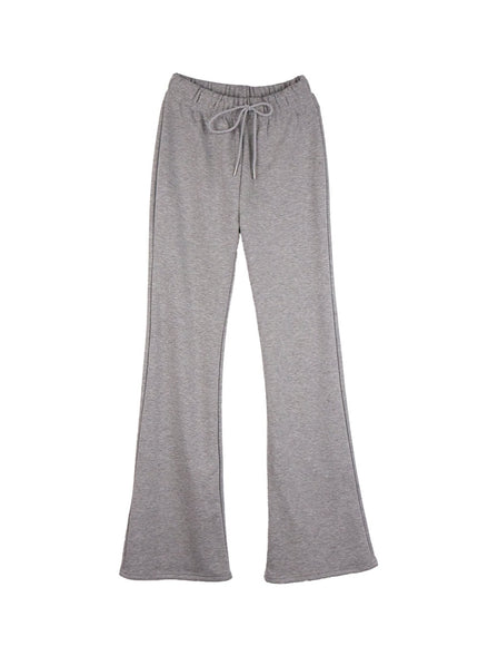 slimfit-solid-sweatpants-cd410 / Gray