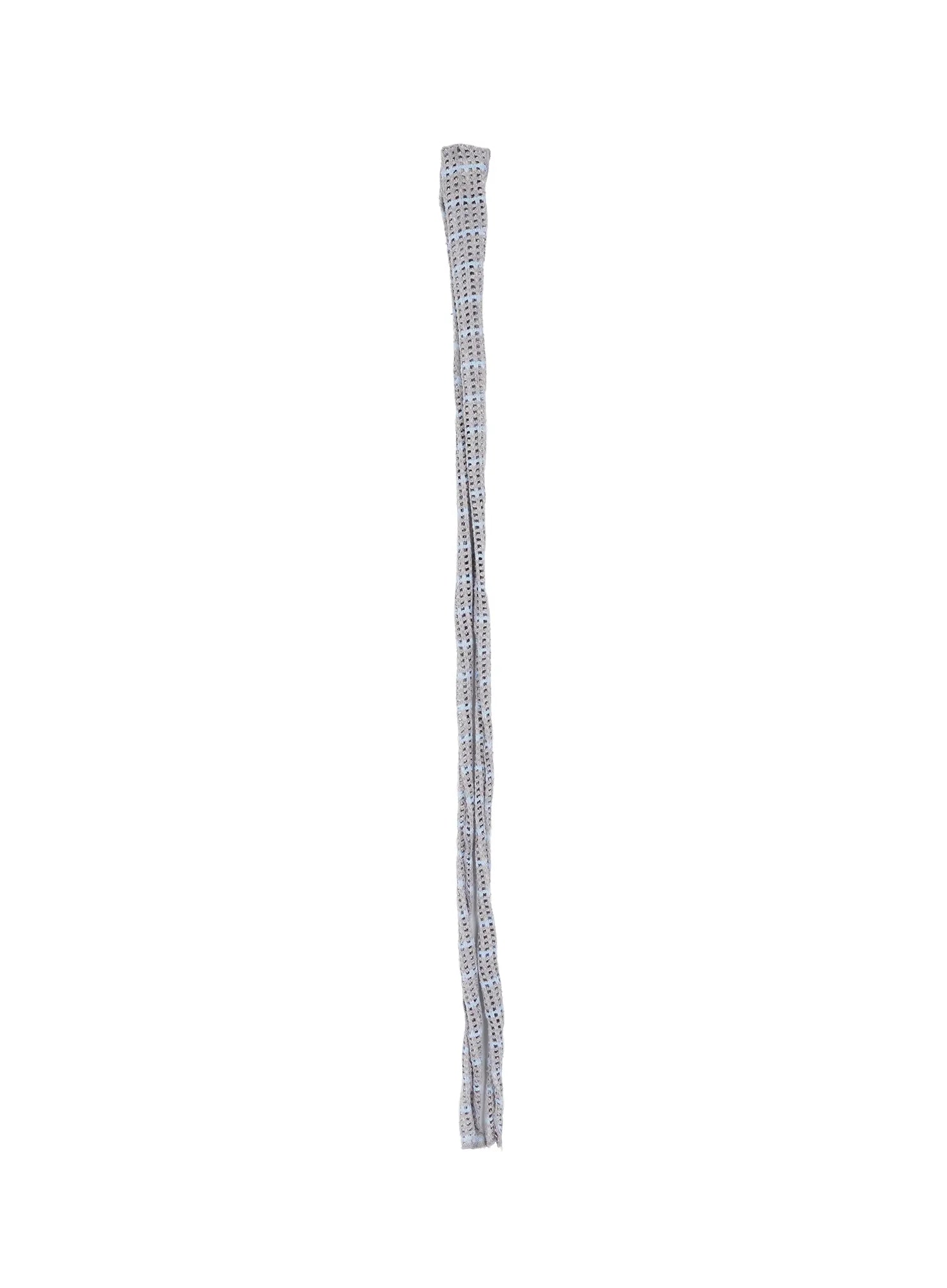 waffle-knit-accent-scarf-ca528 / Gray