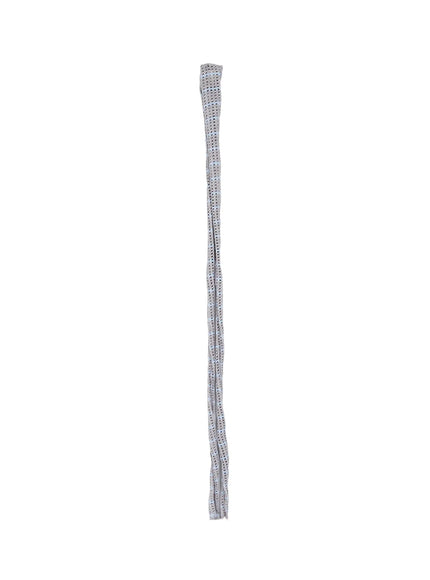 waffle-knit-accent-scarf-ca528 / Gray
