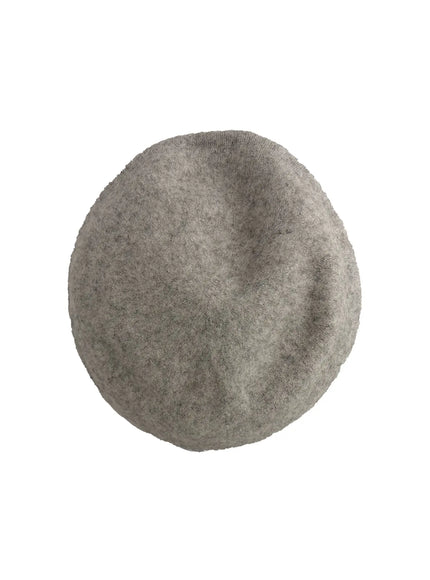 classic-wool-blend-beret-cn504 / Light beige