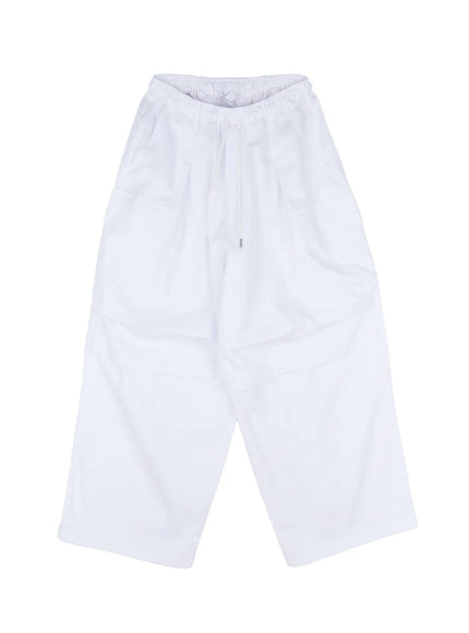 wide-leg-cargo-balloon-pants-cl514 / White