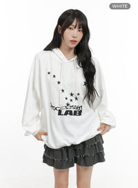 acubi-oversized-graphic-hoodie-cg421 / White