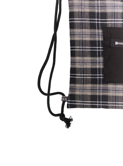 checkered-cotton-drawstring-backpack-co521