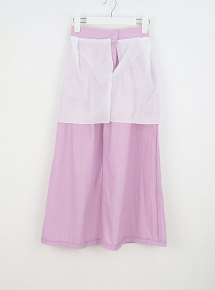 A-Line Maxi Skirt OY318