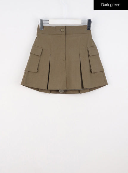 pintuck-cargo-mini-skirt-os319