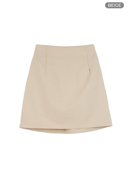 sleek-dreamfit-mini-skirt-os411 / Beige