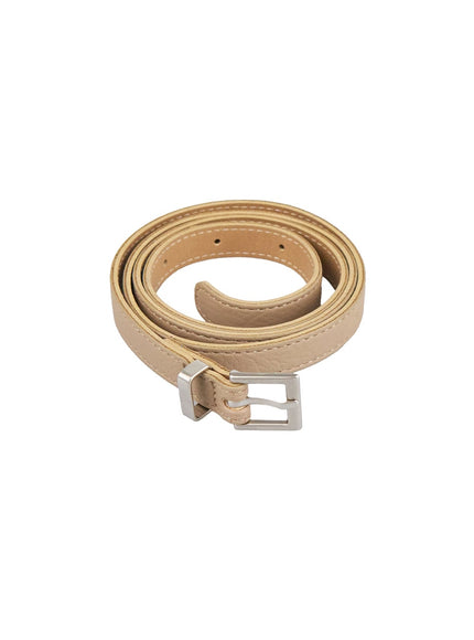 stylish-faux-leather-belt-od417 / Beige