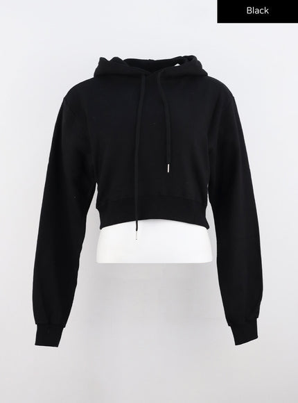 cloud-soft-hoodie-co318 / Black