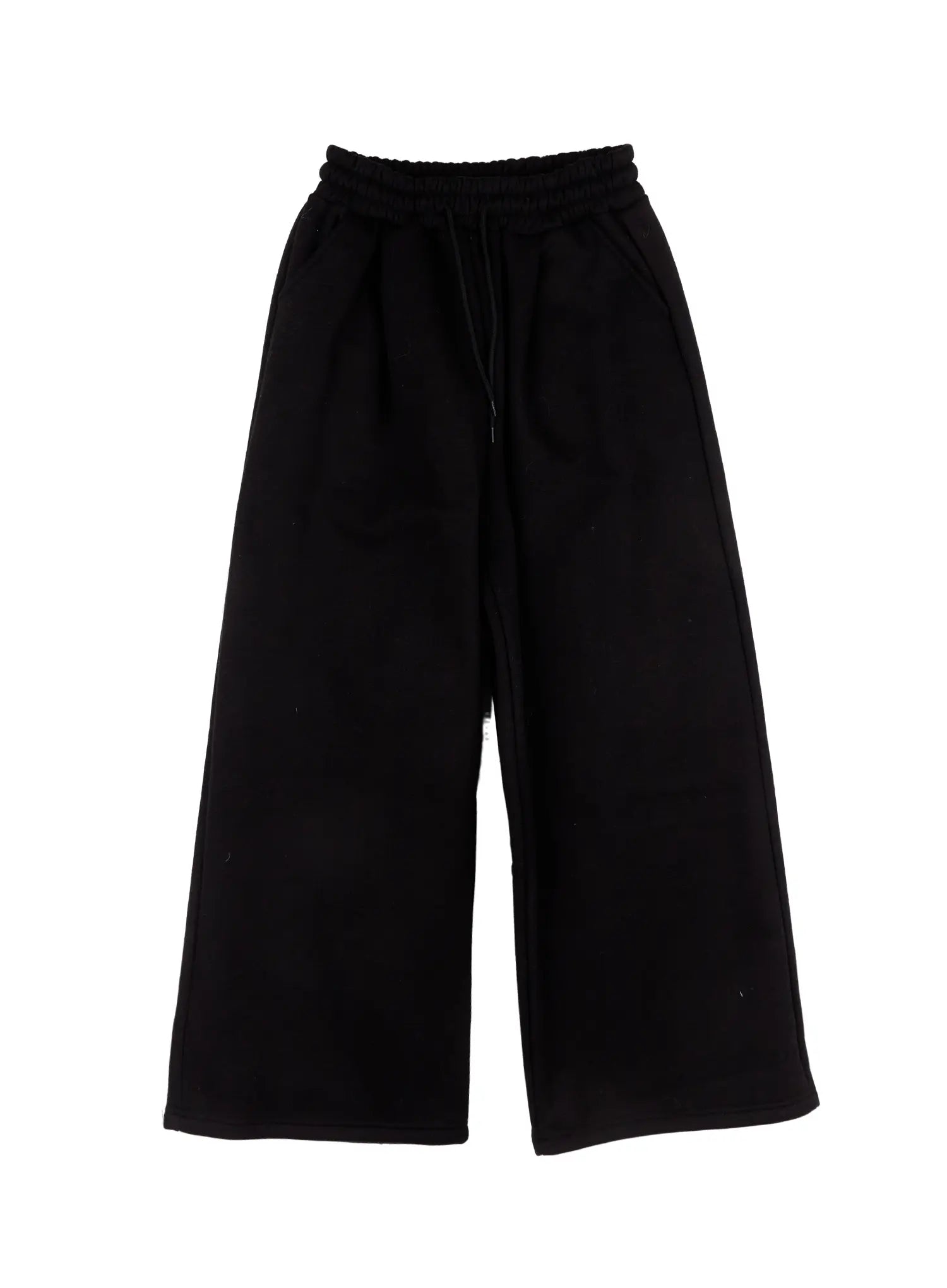 wide-leg-sweatpants-cn528 / Black