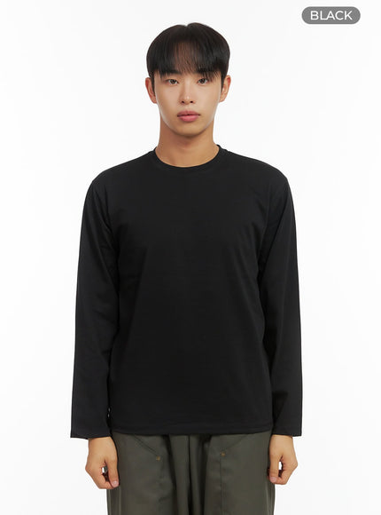 soft-polyester-basic-tee-co410 / Black