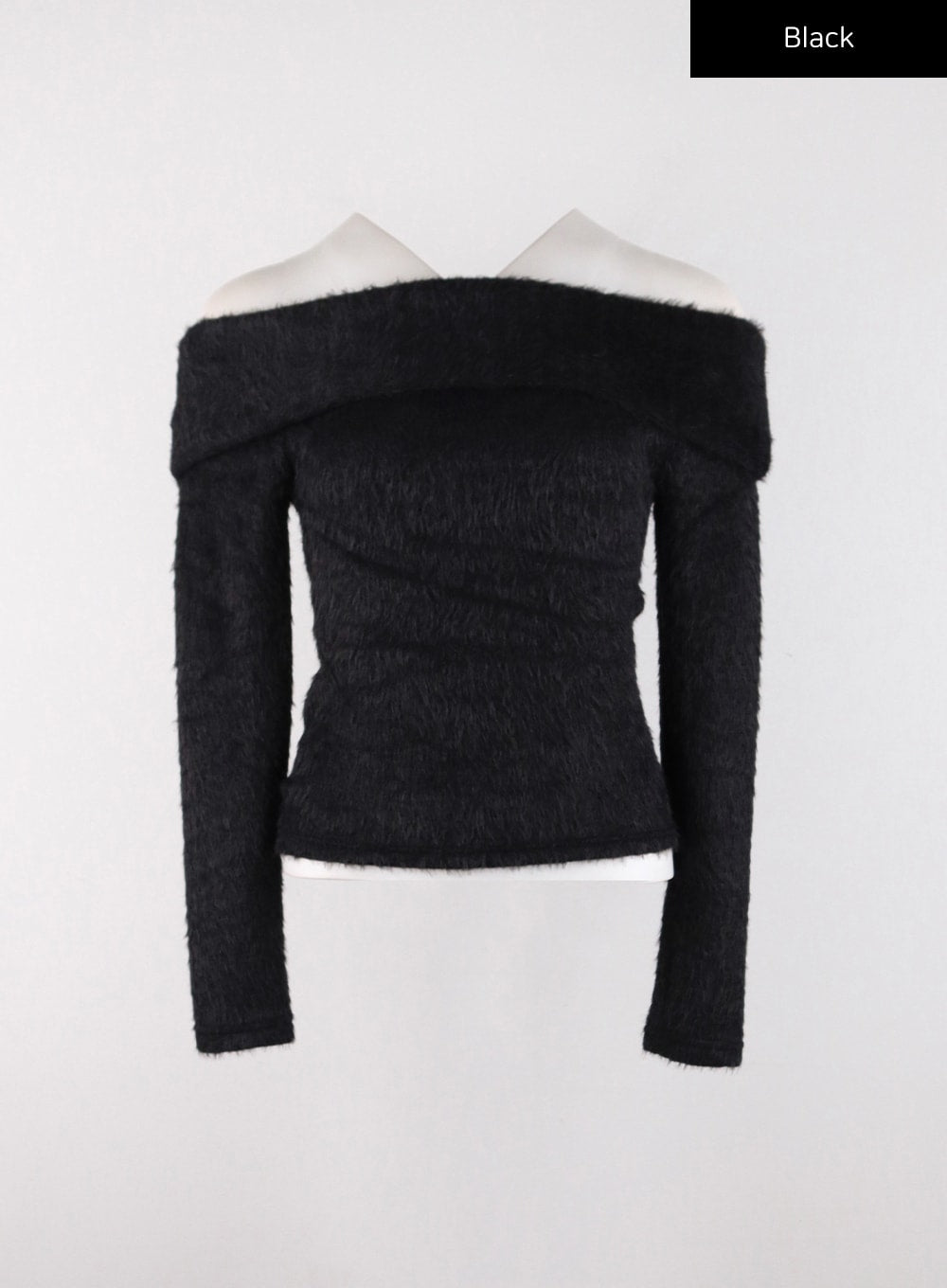 大特価人気stofストフ/notdeadyet alan sweater-black未使用 トップス